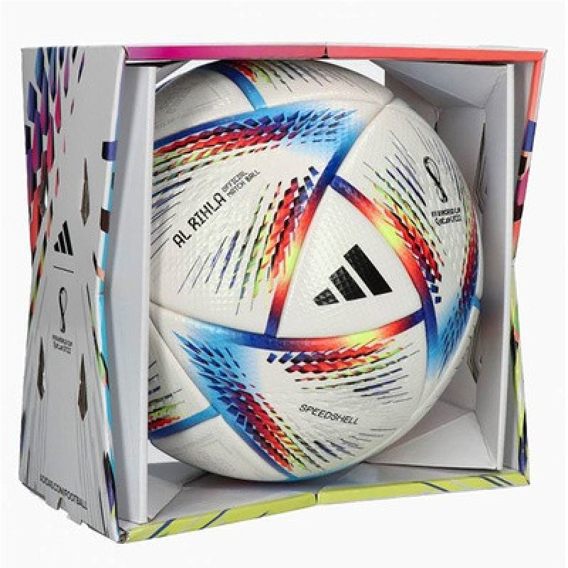 М“яч футбольний Adidas 2022 World Cup Al Rihla ОМВ H57783 (розмір 5)