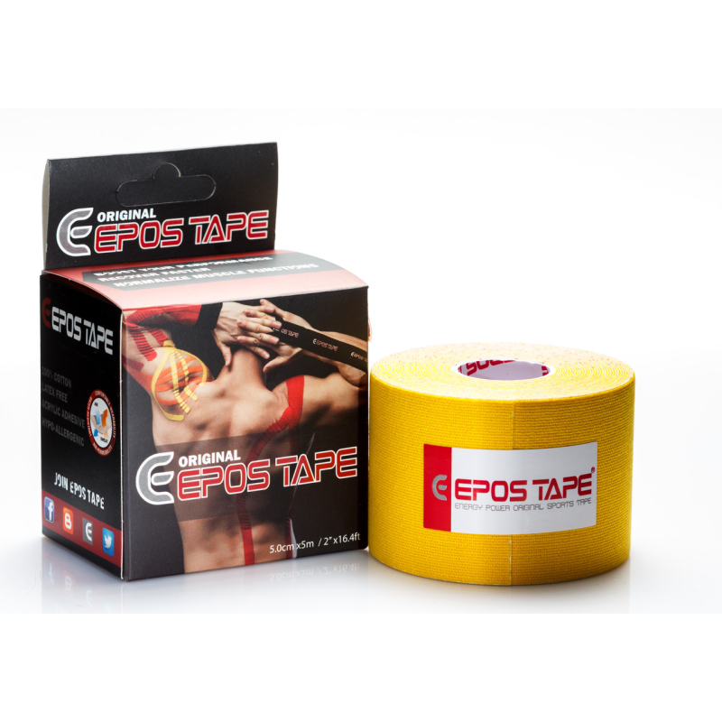 Кінезіотейп EPOS Tape (Південна Корея) Жовтий