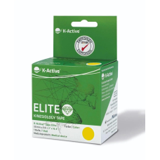 Кінезіотейп для чутливої шкіри K-Active Tape Elite (Японія) Жовтий