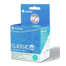 Кінезіотейп K-Active Classic (Японія) Блакитний