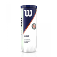 М’ячі тенісні Wilson Roland Garros ALL СT 3 BALL WRT126400 (3 шт.)
