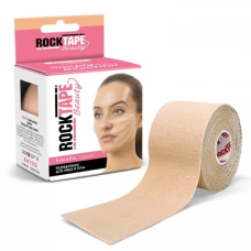 Кинезио тейп  для лица RockTape Beauty Gentle 5 см х 5 м (CША) Бежевый