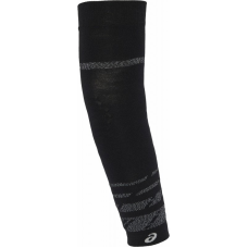 Нарукавники ASICS LITE-SHOW ARMSLEEVE 3013A890-001 L-XL чорні світловідбивні для бігу, велосипедистів та вправ на природі