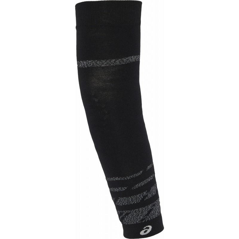 Нарукавники ASICS LITE-SHOW ARMSLEEVE 3013A890-001 L-XL чорні світловідбивні для бігу, велосипедистів та вправ на природі