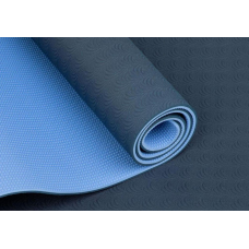 Екологічний килимок для йоги Bodhi Lotus Pro 183x60x0.6 см синій