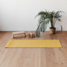 Екологічний килимок для йоги Bodhi Lotus Pro 183x60x0.6 см жовтий