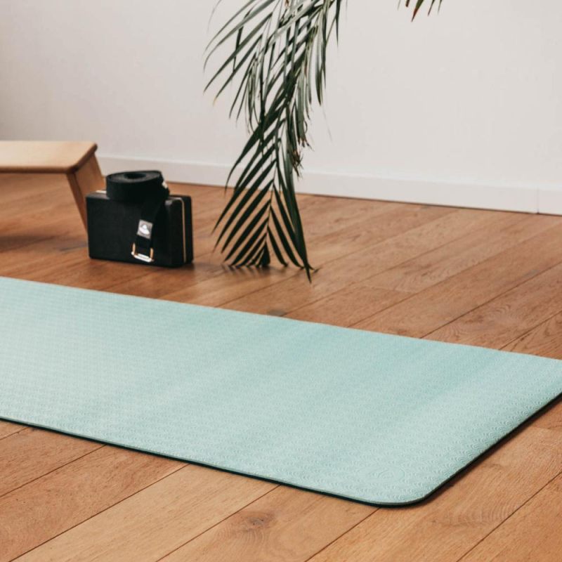 Екологічний килимок для йоги Bodhi Lotus Pro 183x60x0.6 см бірюзовий