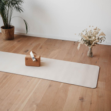 Екологічний килимок для йоги Bodhi Lotus Pro 183x60x0.6 см пісочний