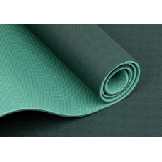 Екологічний килимок для йоги Bodhi Lotus Pro 183x60x0.6 см зелений