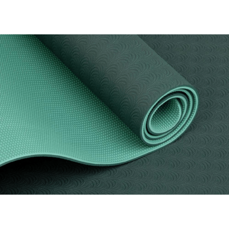Екологічний килимок для йоги Bodhi Lotus Pro 183x60x0.6 см зелений