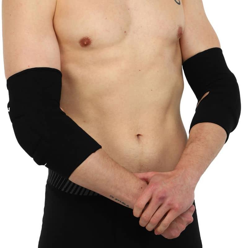 Налокітники захисні Joma Elbow Patch Block 400176-100 Чорні (розмір S)