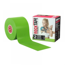 Кинезио тейп RockTape Classic (CША) Черный Світло-зелений