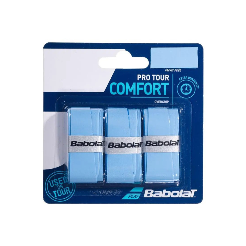 Намотка на ракетку Babolat Pro Tour X3 653037/105 (3 шт.) Голубая
