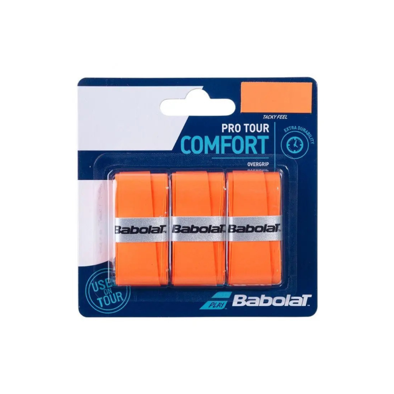 Намотка на ракетку Babolat Pro Tour X3 653037/105 (3 шт.)  Оранжевая