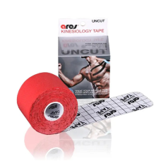 Кинезио тейп ARES Uncut (Южная Корея) гипоаллергенный эластичный Красный