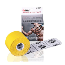 Кинезио тейп ARES Uncut (Южная Корея) гипоаллергенный эластичный Желтый