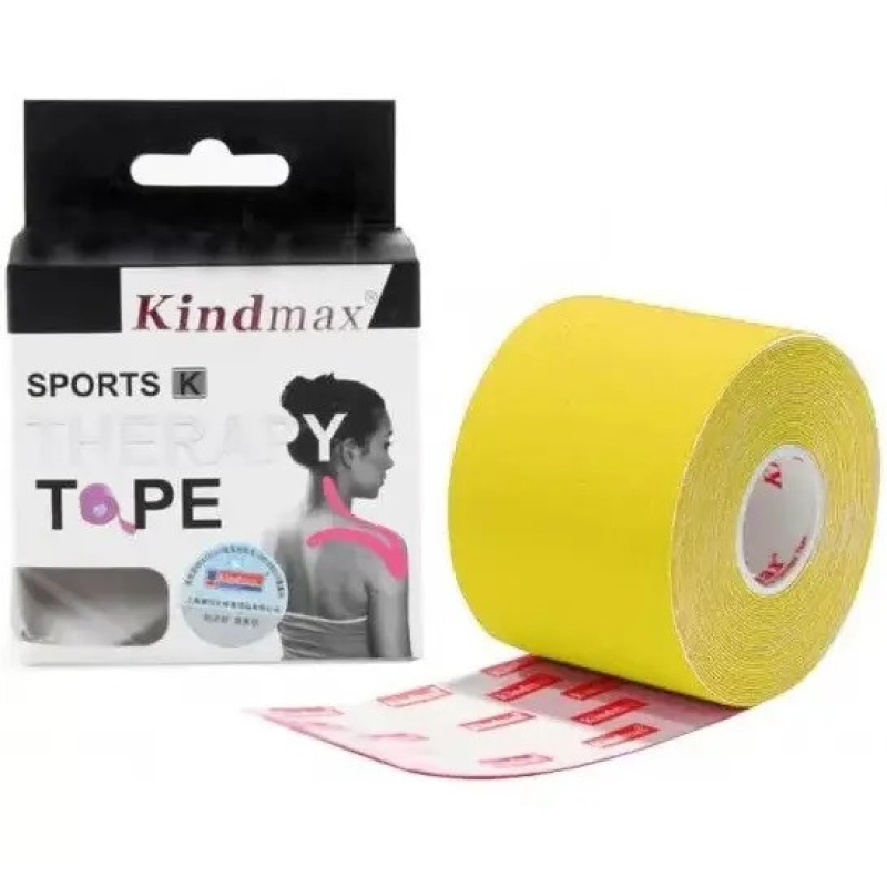 Кинезио тейп Kindmax Желтый