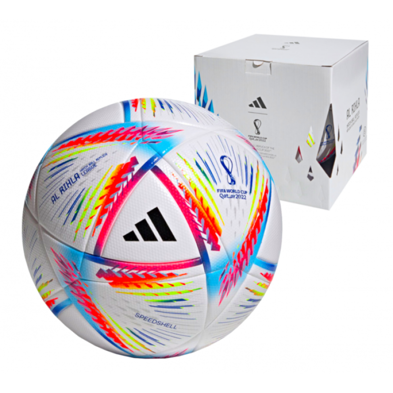 М“яч футбольний Adidas 2022 World Cup Al Rihla League BOX H57782 (розмір 5)