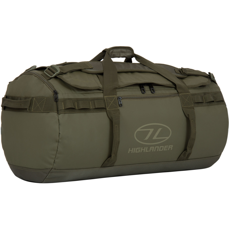 Сумка дорожня водозахисна Highlander Storm 90L Olive (DB124-OG)
