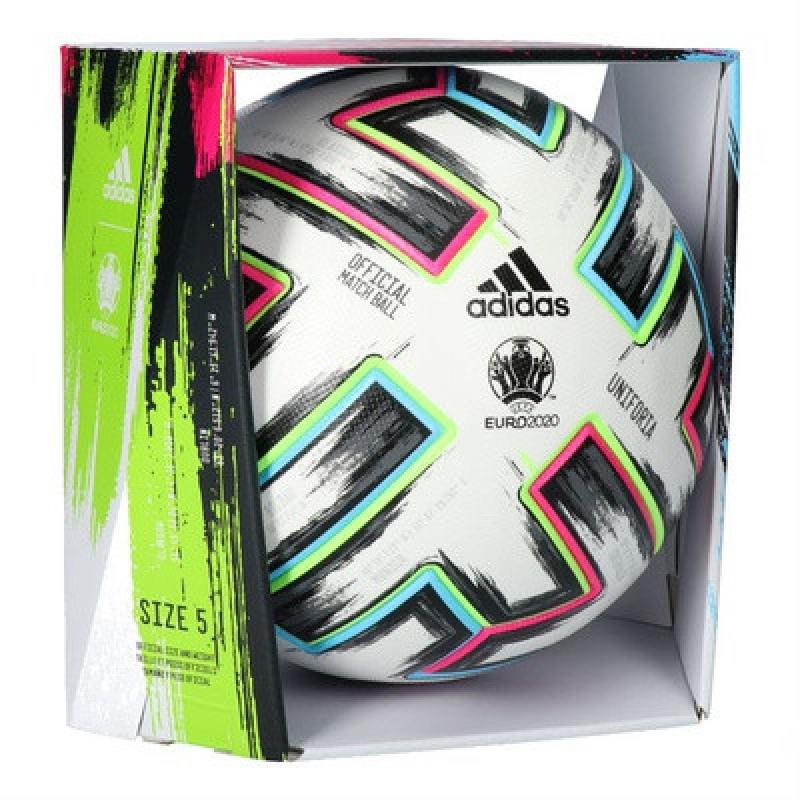 М“яч футбольний Adidas Uniforia Euro 2020 OMB FH7362 (розмір 5)